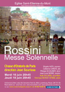 Affiche Rossini rectifiée