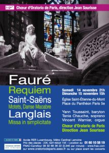 Concert Fauré - 2009