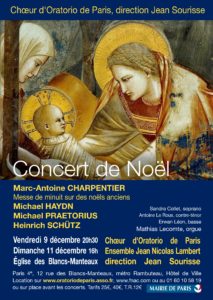 Affiche concert Noel Charpentier