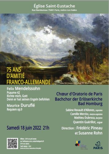 Concert franco-allemand - 2022
